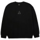 Huf Ανδρικό φούτερ Triple Triangle Embroidered Crewneck Sweatshirt